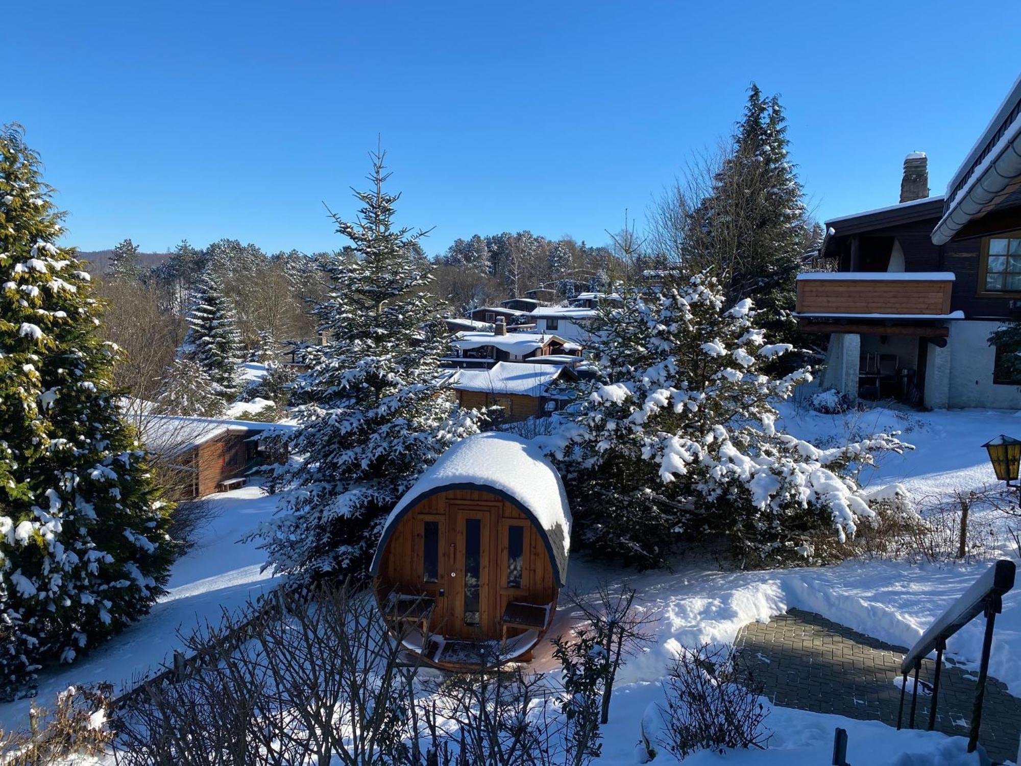 Villa Dachsbau Barbis Esterno foto