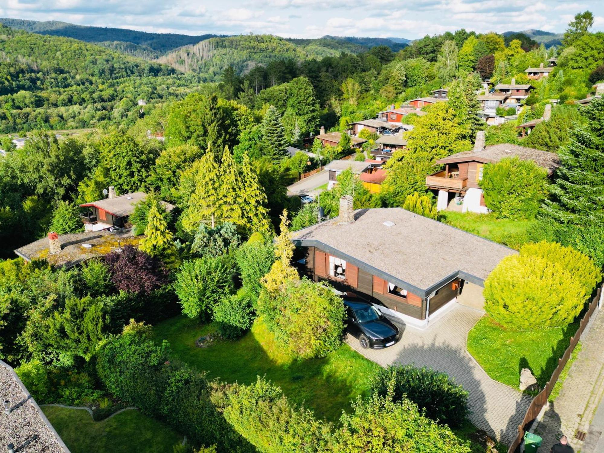 Villa Dachsbau Barbis Esterno foto